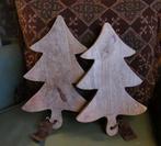 Snijplank 1! Kerstboom vorm, van mooi olijfhout +-28H Miekje, ., Ophalen of Verzenden, Zo goed als nieuw, .