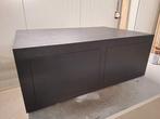 NIEUW salontafel kist kubus box tafels 100x80x45 eikenlook, 100 tot 150 cm, Luxe modern strak robuust vintage klassiek, Nieuw