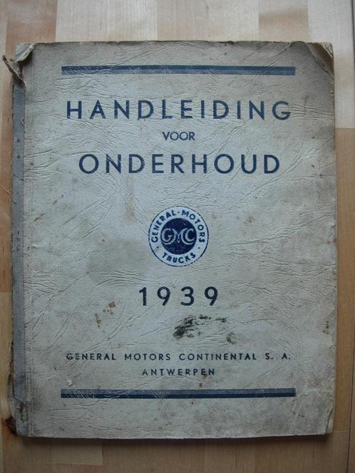 GMC 4x4 1939 Werkplaatshandboek - WOII, Auto diversen, Handleidingen en Instructieboekjes, Ophalen