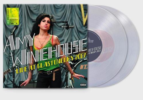 Vinyl 2LP Amy Winehouse Live Glastonbury 2007 CLEAR Vinyl NW, Cd's en Dvd's, Vinyl | Pop, Nieuw in verpakking, 2000 tot heden