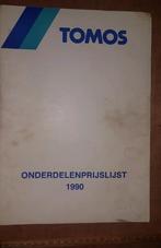 Tomos Onderdelen Prijslijst 1990, Ophalen of Verzenden, Gebruikt