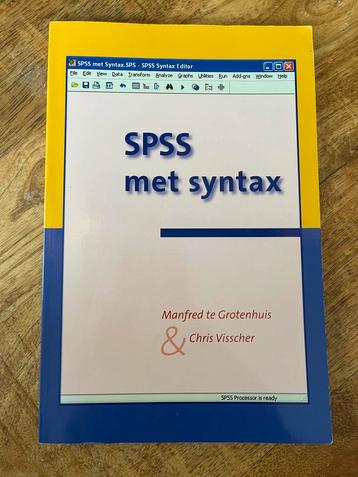 SPSS met Syntax beschikbaar voor biedingen