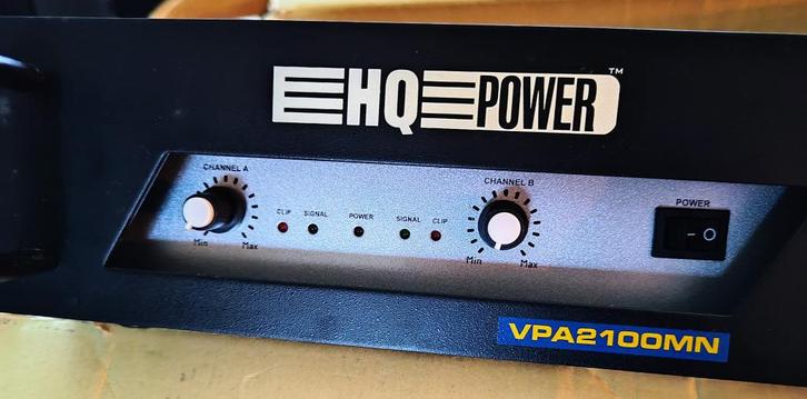 Velleman HQ Power - VPA2100MN Eindversterker, Audio, Tv en Foto, Versterkers en Receivers, Gebruikt, Stereo, 60 tot 120 watt, Overige merken