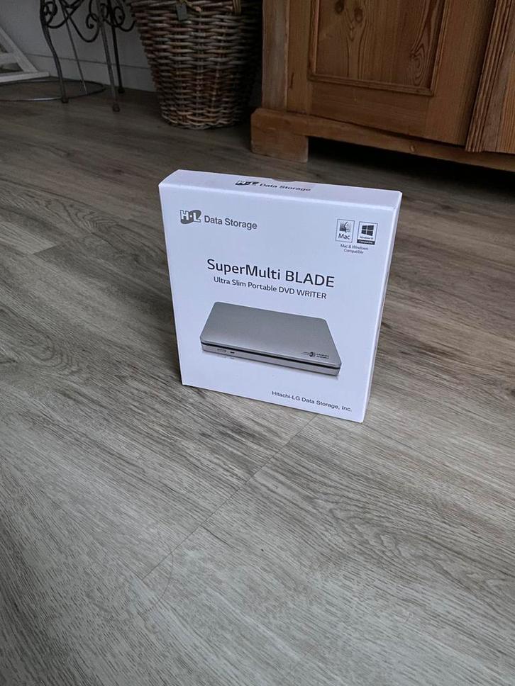 LG HLDS DVD-RW slot-Load externe USB DVD lezer/brander, Computers en Software, Optische drives, Nieuw, Extern, MacOS, Windows