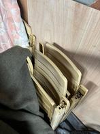 4 stuks Hartmann tuinstoelen met kussens, Ophalen, Gebruikt, Kunststof, Verstelbaar