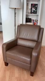 Leren fauteuil GRATIS, Huis en Inrichting, Fauteuils, Ophalen