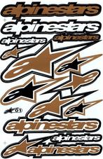 Alpinestars stickervel #3, Verzenden, Nieuw, Overige typen