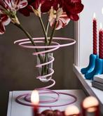 2x Gustaf Westman vaas NIEUW, Ophalen, Overige kleuren, Nieuw, Glas