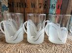 Vintage theeglazen / set van 6, Huis en Inrichting, Keuken | Servies, Ophalen of Verzenden, Zo goed als nieuw, Glas, Overige stijlen