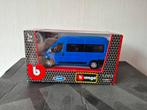 Fiat ducato blau 1;43 burago ovp, Hobby en Vrije tijd, Modelauto's | 1:43, Ophalen of Verzenden, Nieuw, Auto, Overige merken