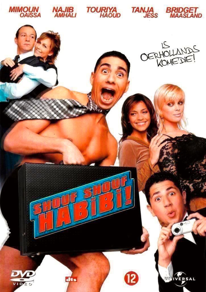Shouf Shouf Habibi! (Najib Amhali), Cd's en Dvd's, Dvd's | Nederlandstalig, Zo goed als nieuw, Komedie, Vanaf 12 jaar, Ophalen of Verzenden