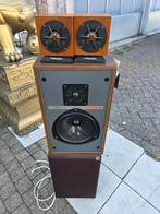 KEF Caprice II + Hepta Speakers - Vintage Audio, Audio, Tv en Foto, Luidsprekers, Ophalen, Gebruikt, Front, Rear of Stereo speakers
