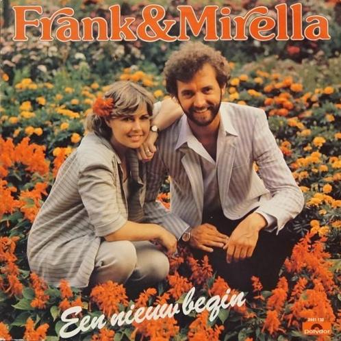 Frank & Mirella " Een nieuw begin " vinyl LP, Cd's en Dvd's, Vinyl | Nederlandstalig, Zo goed als nieuw, Levenslied of Smartlap