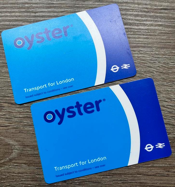 Oyster Card Londen Openbaar Vervoer, Tickets en Kaartjes, Trein, Bus en Vliegtuig, Eén persoon, Algemeen kaartje, Bus, Metro of Tram