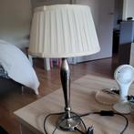 Mooie Schemerlamp met Stoffen Kap, Gebruikt, Klassiek, Ophalen of Verzenden, Metaal