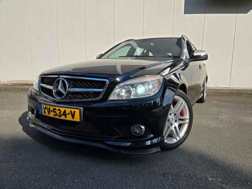 Mercedes-Benz C-Klasse 1.8 C180 Kompr. Estate AUT 2008 Zwart, Auto's, Mercedes-Benz, Particulier, C-Klasse, ABS, Airbags, Airconditioning