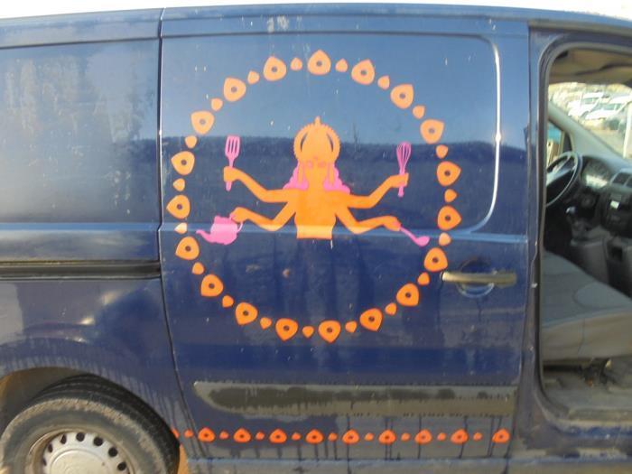 Schuifdeur rechts van een Citroen Jumpy (KNP), Auto-onderdelen, Carrosserie en Plaatwerk, Deur, Citroën, Gebruikt, 3 maanden garantie