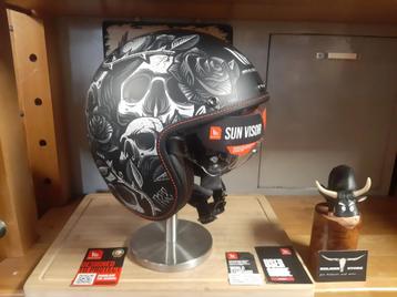 mt breakout helm maat M motor scooter helm skull nieuw ! beschikbaar voor biedingen