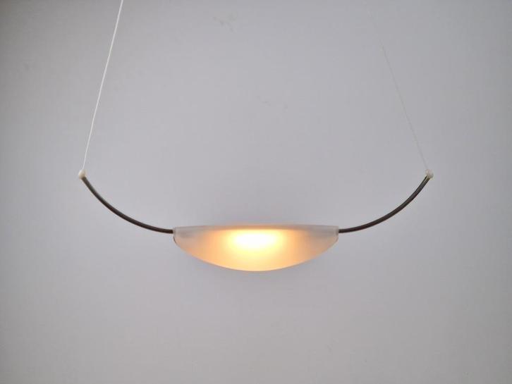 Arteluce Velica, Huis en Inrichting, Lampen | Hanglampen, Zo goed als nieuw, 75 cm of meer, Glas, Metaal, Ophalen of Verzenden
