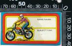 Sticker: Motorcross (Schooletiket), Ophalen of Verzenden, Zo goed als nieuw, Auto of Motor