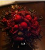 Bloemstuk hout diameter 40cm H25cm, Ophalen of Verzenden, Zo goed als nieuw