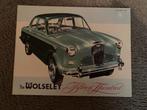 The Wolseley 1500 Fifteenhundred auto folder brochure, Ophalen of Verzenden, Overige merken