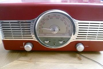 kleur rood/bordeaux radio pickup / platenspeler tt 29 beschikbaar voor biedingen