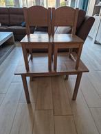 Kindertafel met 2 stoeltjes, Ophalen