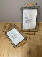 Brocante mandjes / dienblaadjes, Ophalen of Verzenden