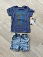 Tumble ‘n Dry Dry jeans short en T-shirt maat 98, Tumble 'n Dry, Ophalen of Verzenden, Zo goed als nieuw, Setje