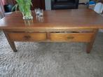 Licht eiken salontafel, Huis en Inrichting, Tafels | Salontafels, Gebruikt, 100 tot 150 cm, Eikenhout, Minder dan 50 cm