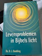 Levens problemen in Bijbels licht. Ds DJ Budding, Boeken, Ds DJ Budding, Christendom | Protestants, Ophalen of Verzenden, Zo goed als nieuw