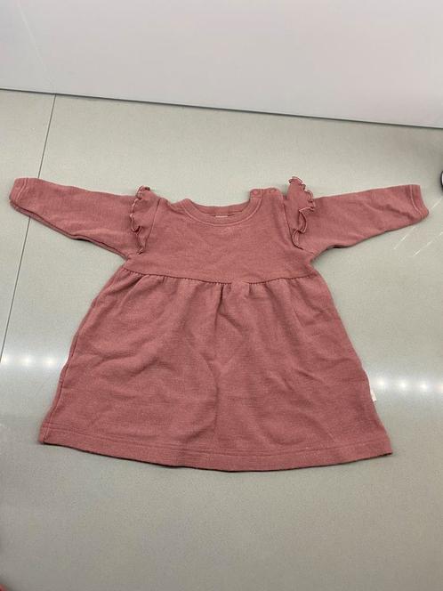 Dilling wollen jurkje en bijpassende romper, Kinderen en Baby's, Babykleding | Maat 56, Zo goed als nieuw, Meisje, Jurkje of Rokje