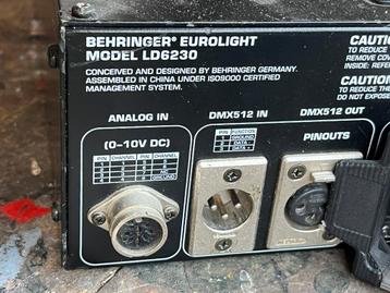 Opruiming: Behringer Eurolight model 6230 beschikbaar voor biedingen