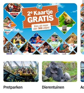 Tweede kaartje gratis voa Albert heijn. Uitjeszegels. beschikbaar voor biedingen