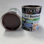 Vincent Verf Binnen en Buiten Lak RAL 8017 Choco Bruin 750ml