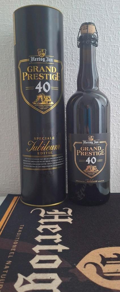 Hertog Jan Grand Prestige jubileum editie 40 jaar, Verzamelen, Biermerken, Nieuw, Flesje(s), Hertog Jan, Ophalen of Verzenden