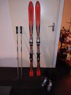 Complete Ski Set - Blizzard carve ski's, Nordica, Stokken, Overige merken, 140 tot 160 cm, Gebruikt, Ophalen of Verzenden