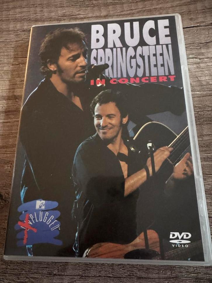 Bruce Springsteen MTV Unplugged DVD, Cd's en Dvd's, Dvd's | Muziek en Concerten, Zo goed als nieuw, Muziek en Concerten, Alle leeftijden