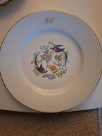 Vintage Bord met Vogelmotief, Huis en Inrichting, Keuken | Servies, Ophalen of Verzenden, Zo goed als nieuw, Bord(en), Overige stijlen