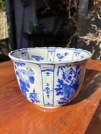 A Chinese blue and white kraak porcelain 'crow' cup, Wanli, Ophalen of Verzenden