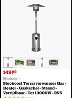 Blooboost Terrasverwarmer Gas 13000W RVS, Ophalen of Verzenden, Nieuw, Gas, Vloer