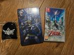Zelda skyword sword met steelbook en keychain, Spelcomputers en Games, Games | Nintendo Switch, Avontuur en Actie, 1 speler, Nieuw