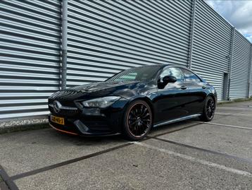 Mercedes-Benz CLA 200 163PK Orange Edition Lease ✅ Zwart beschikbaar voor biedingen