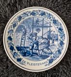 Delfts Blauw Bord - De Pleisteraar, Antiek en Kunst, Ophalen of Verzenden