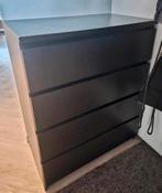 Ikea ladekast zwart, Ophalen, Gebruikt, 50 tot 100 cm, 3 of 4 laden