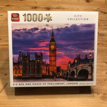 NIEUW! Puzzel Londen 1000 stukjes Big Ben & Parlement beschikbaar voor biedingen