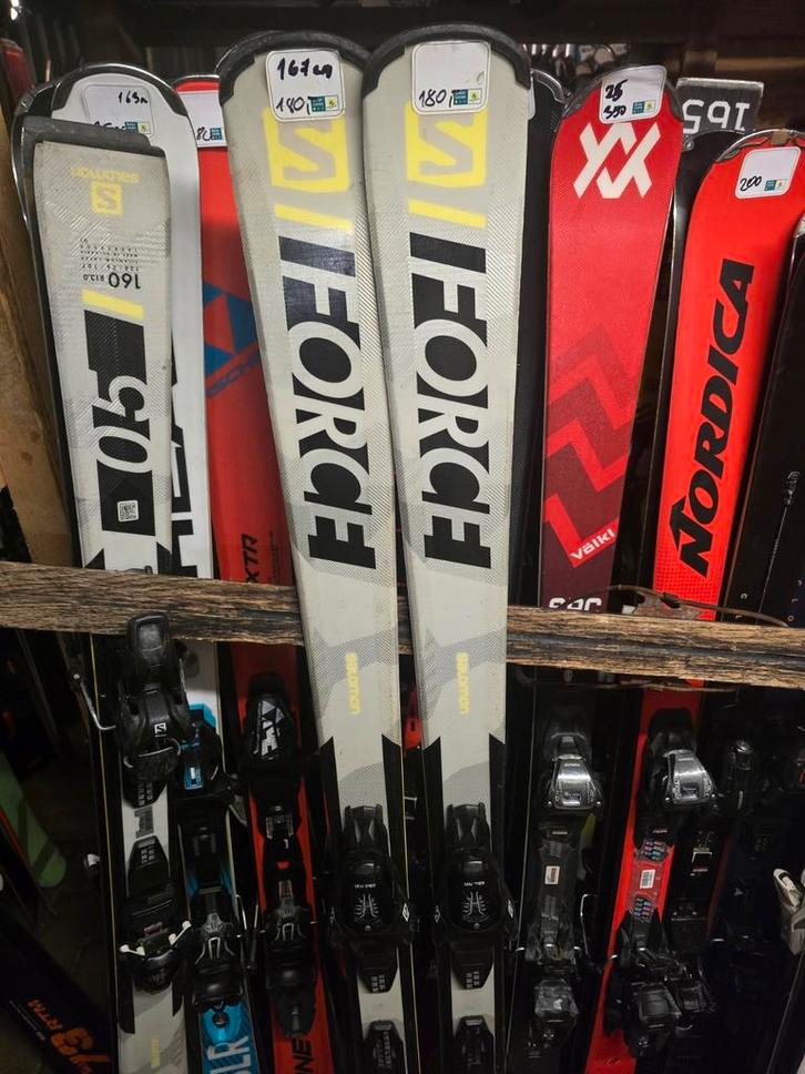 167cm SALOMON S/ FORCE 05 all sneuw carve ski, Sport en Fitness, Skiën en Langlaufen, Zo goed als nieuw, Ski's, Skiën, Salomon