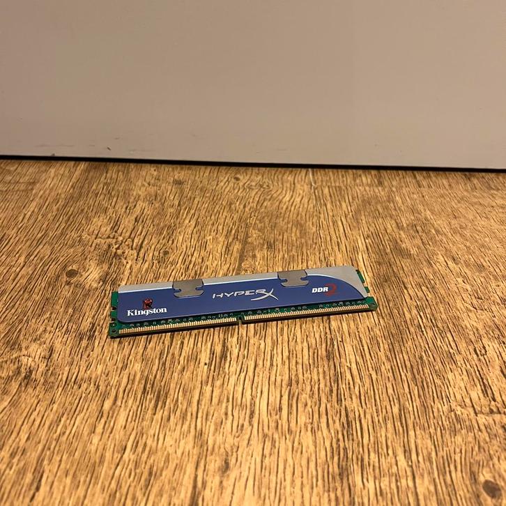 Kingston HyperX 2GB DDR2 800MHz ( 1x 2GB ), Computers en Software, RAM geheugen, Gebruikt, Desktop, 2 GB, DDR2, Ophalen of Verzenden