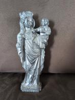 Maria met Jezuskind - Notre Dame Replica - Tin, Antiek en Kunst, Antiek | Religie, Ophalen of Verzenden